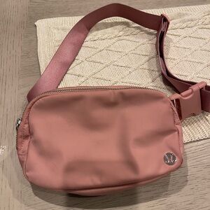 Lululemon Athletica Dusty Rose Crossbody Bag